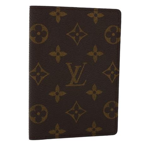 Louis Vuitton Monogram Couvel Tulle Passopole Passport Case 